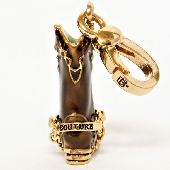 New Juicy Couture Cowboy boot Charm RODEO COWGIRL WESTERN BOHO EQUESTRIAN COWBOY - Picture 4 of 7